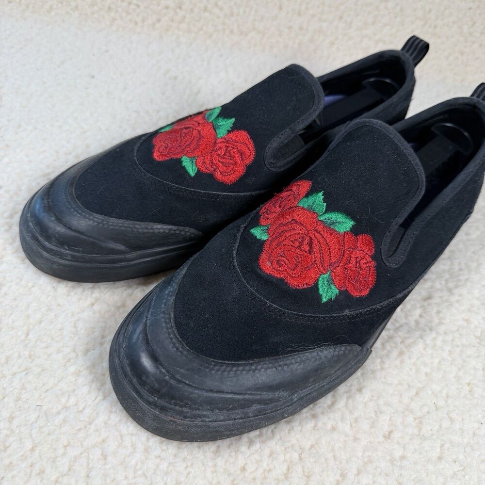 ADIDAS Matchcourt Slip On X Nakel Smith Embroidered Roses Men’s Size 11